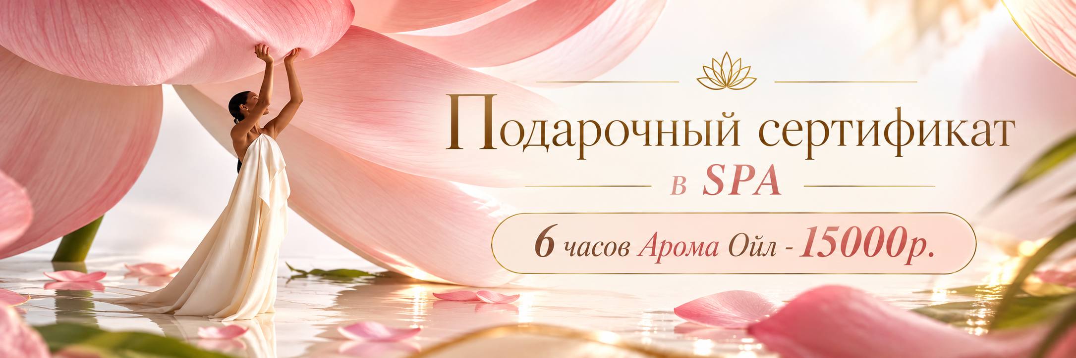 Подарочный сертификат в СПА